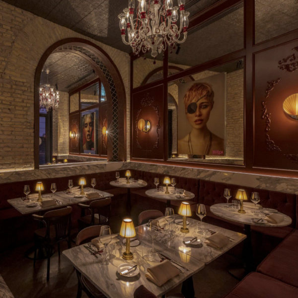 LAMPE DE TABLE SANS FIL NEOZ VICTORIA SOIE