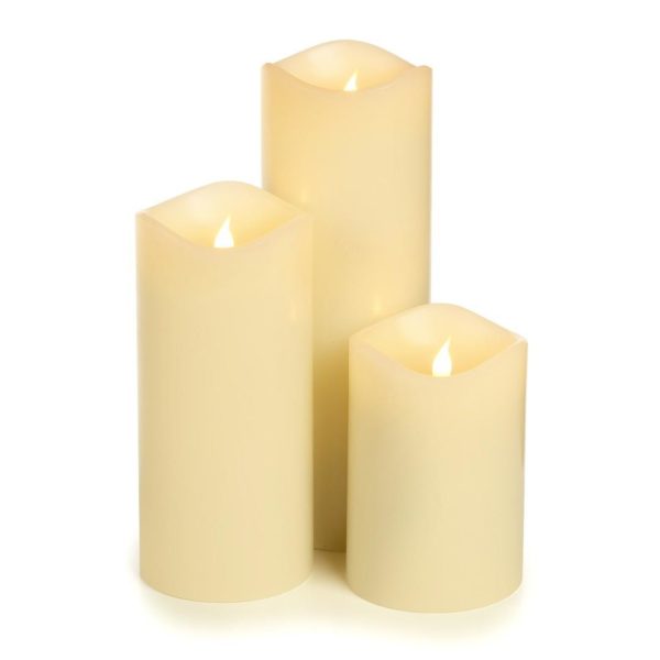 Bougie LED CIRE SMART FLAME 8x23cm