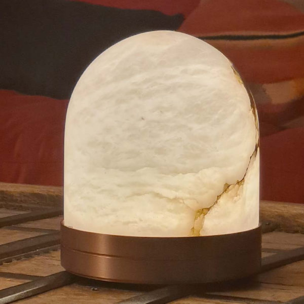 LAMPE DE TABLE SANS FIL ROGER BRONZE - HISLE