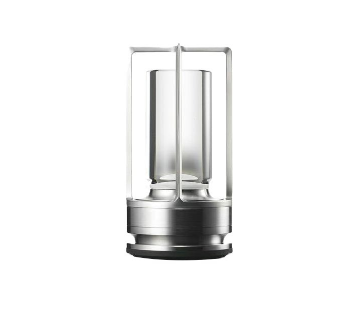 Lampe sans fil TURN+ STAINLESS STEEL - AMBIENTEC