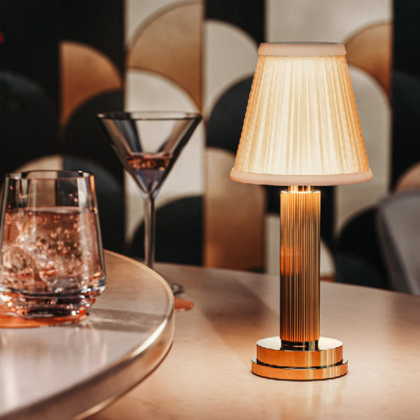 LAMPE DE TABLE SANS FIL MANHATTAN COTTON -NEOZ