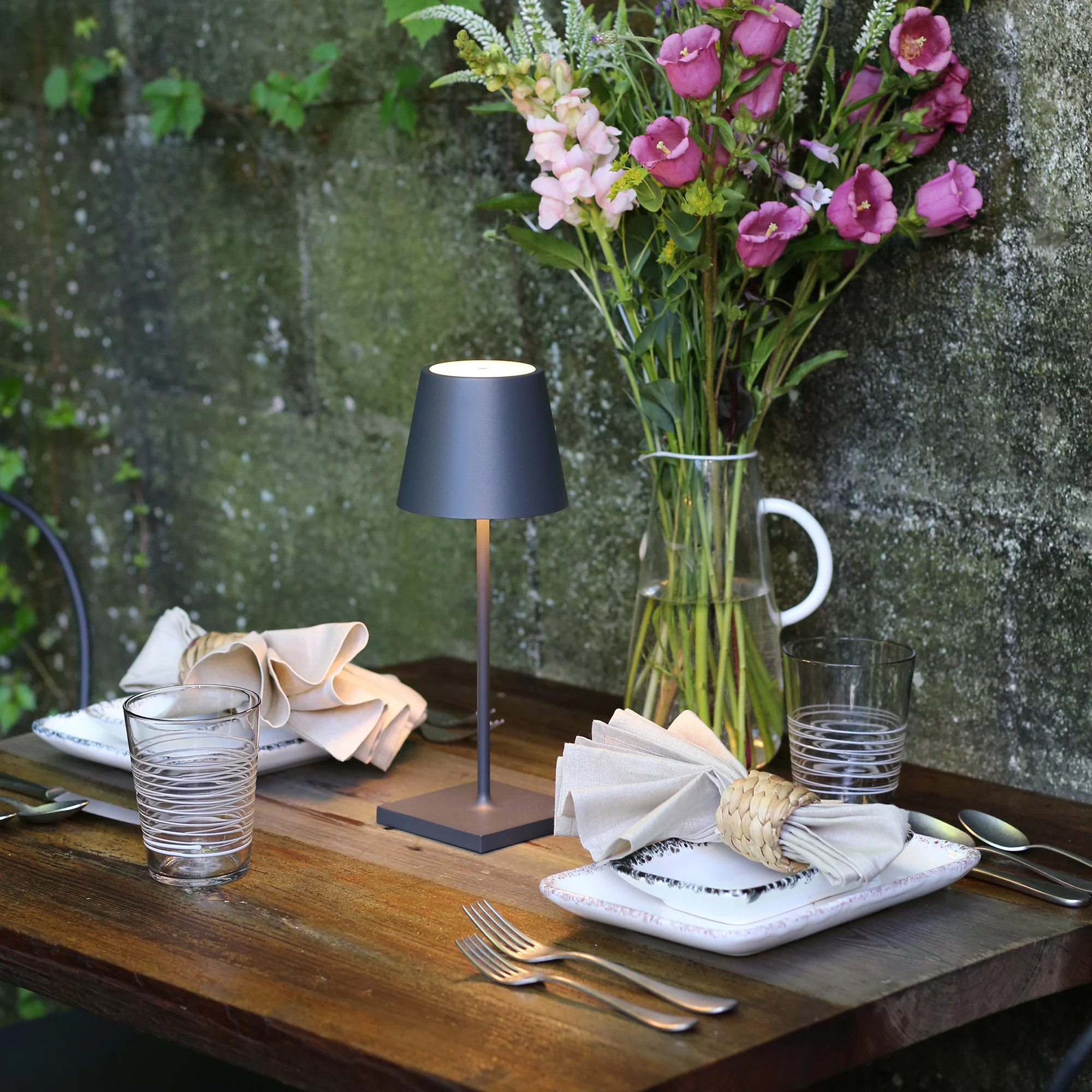 Lampe de table sans fil Zafferano Poldina Mini