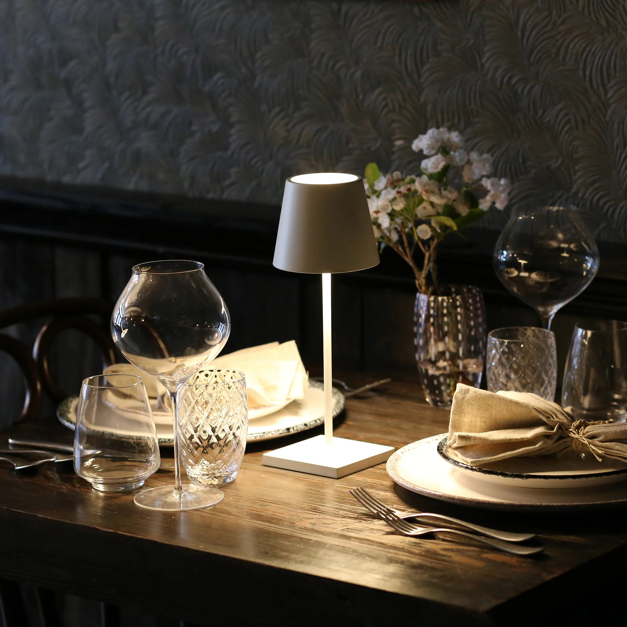 Lampe de table sans fil Zafferano Poldina Mini