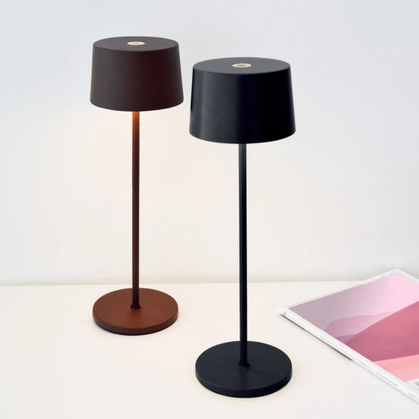 Lampe de table sans fil Zafferano Olivia