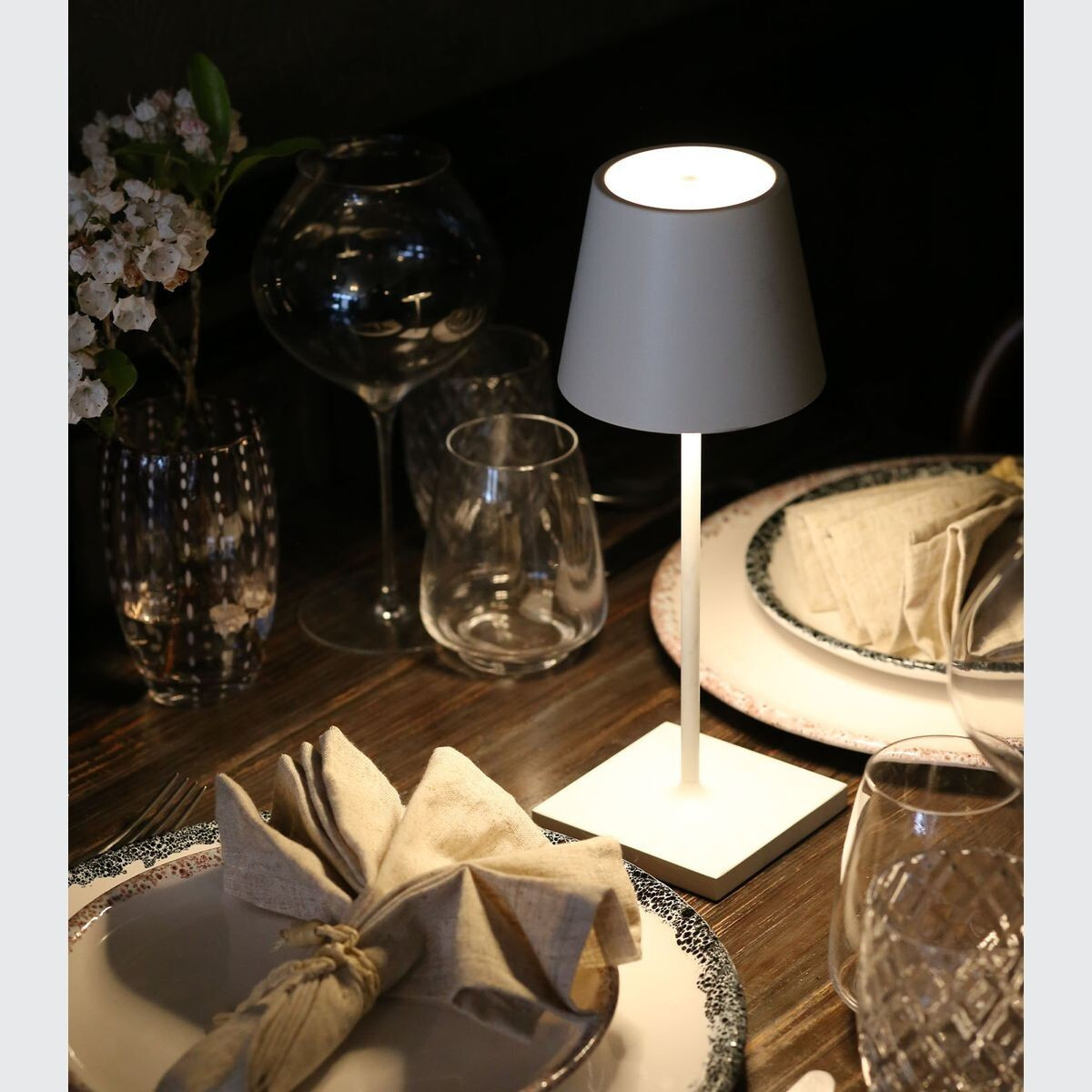 Lampe de table sans fil Zafferano Poldina Mini