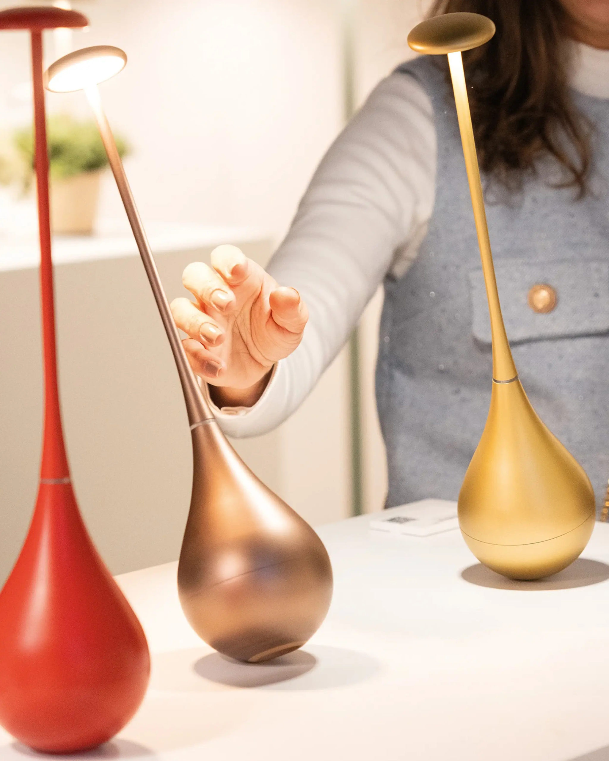 Lampe de table sans fil Zafferano Dondolina