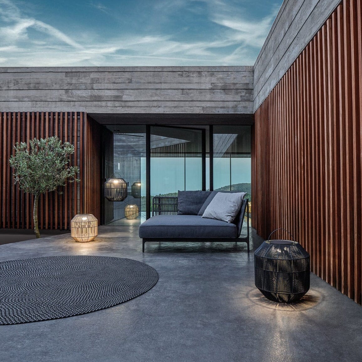 Lampe Rechargeable/ Solaire Gloster Ambient Nest