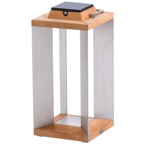 Lanterne Solaire et Rechargeable Les Jardins Teckinox 45